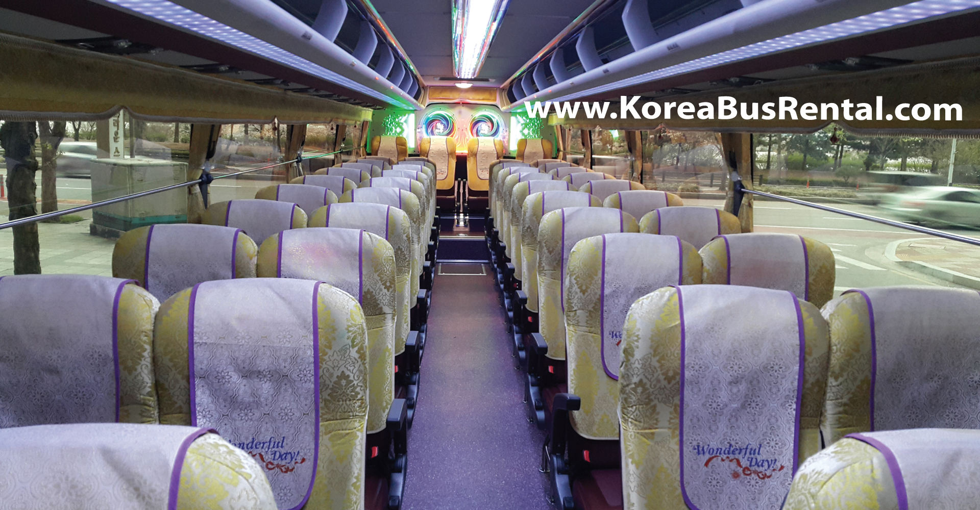 Seoul bus rental